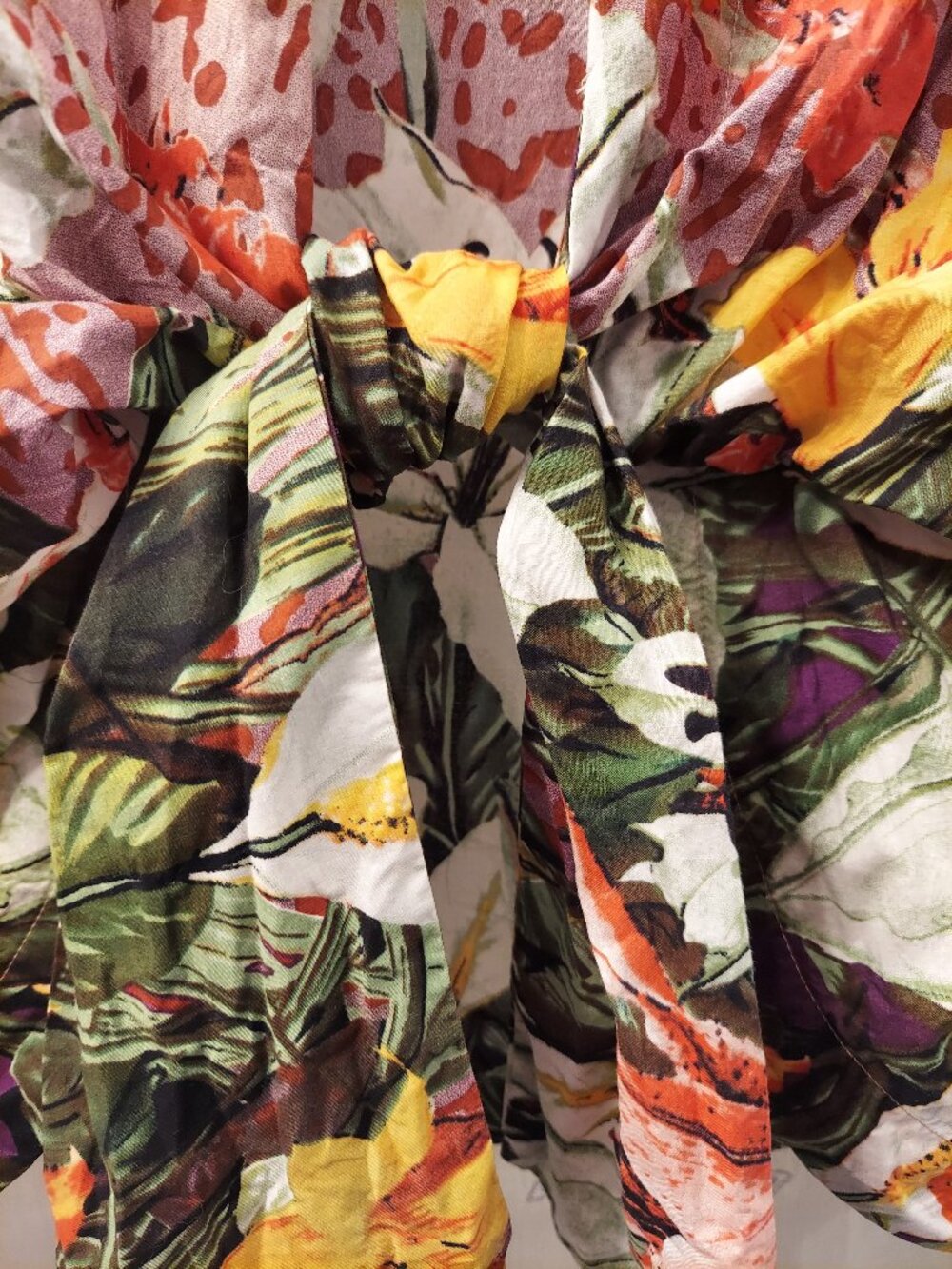 Tie Front Blouse by Mishca - Picture 4 of 4